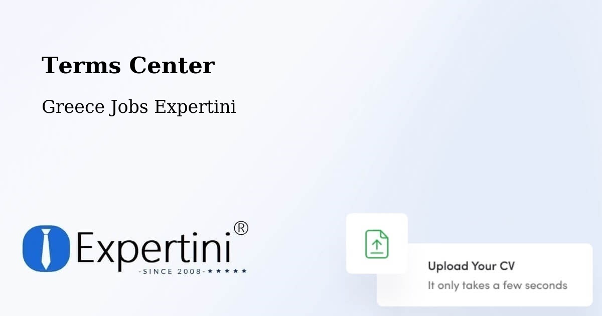 Terms of Service – Chortiátis - Greece Jobs Expertini